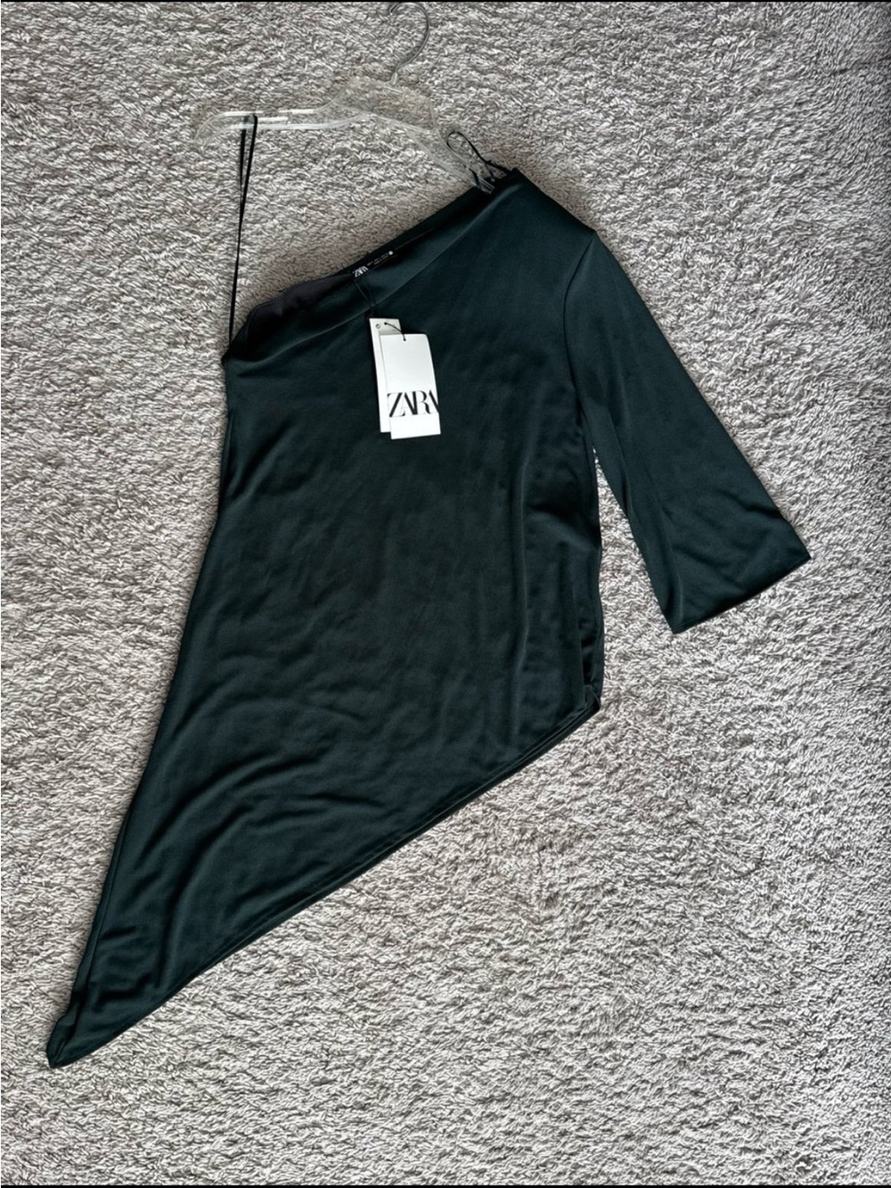 Zara One-Shoulder Asymmetric top/dress
